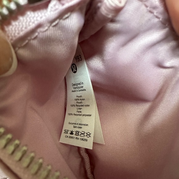 Lululemon Dual Pouch Wristlet Pink - Picture 3 of 4